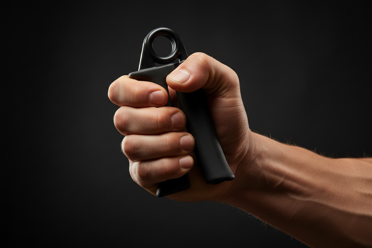 Grip Strengthener In Use