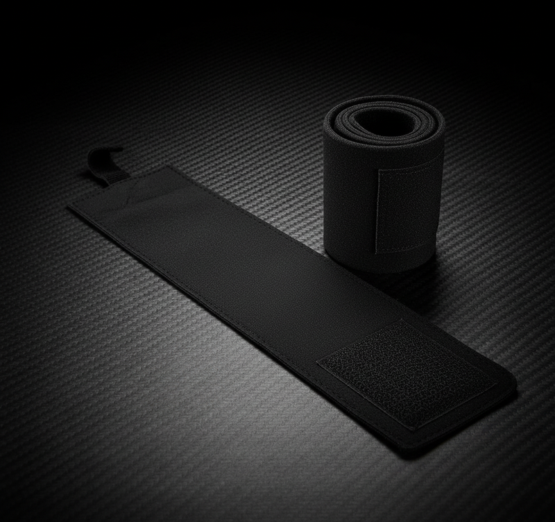 18 inch heavy-duty weightlifting wrist wraps with thumb loops - professional powerlifting support