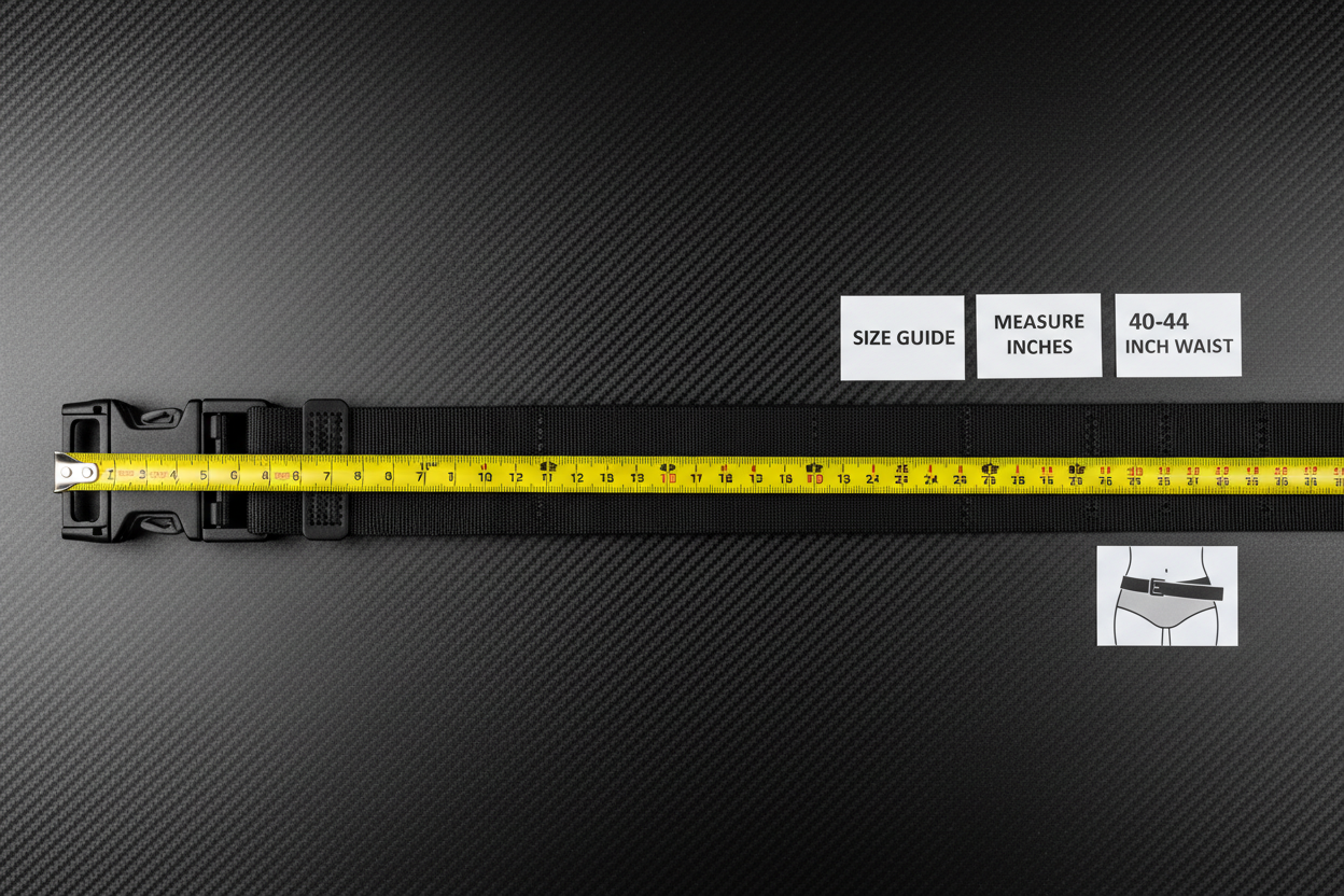 Tactical Belt Size